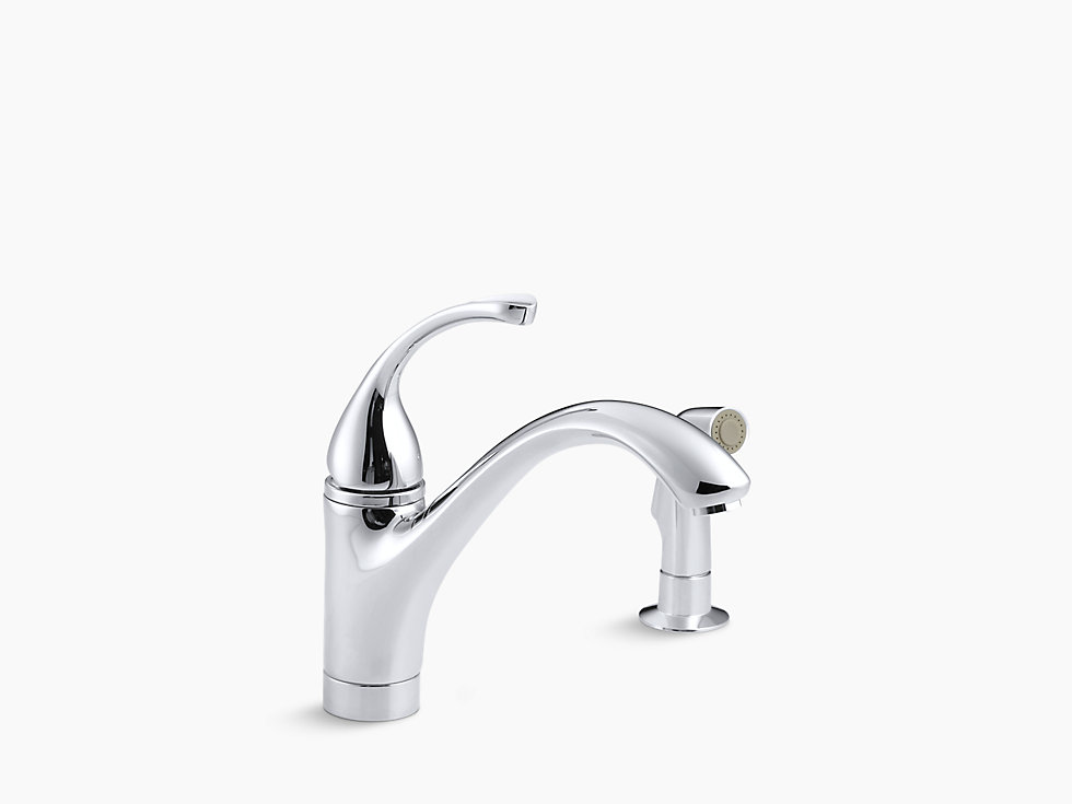 Kohler - Forte  sink faucet with spray and lever